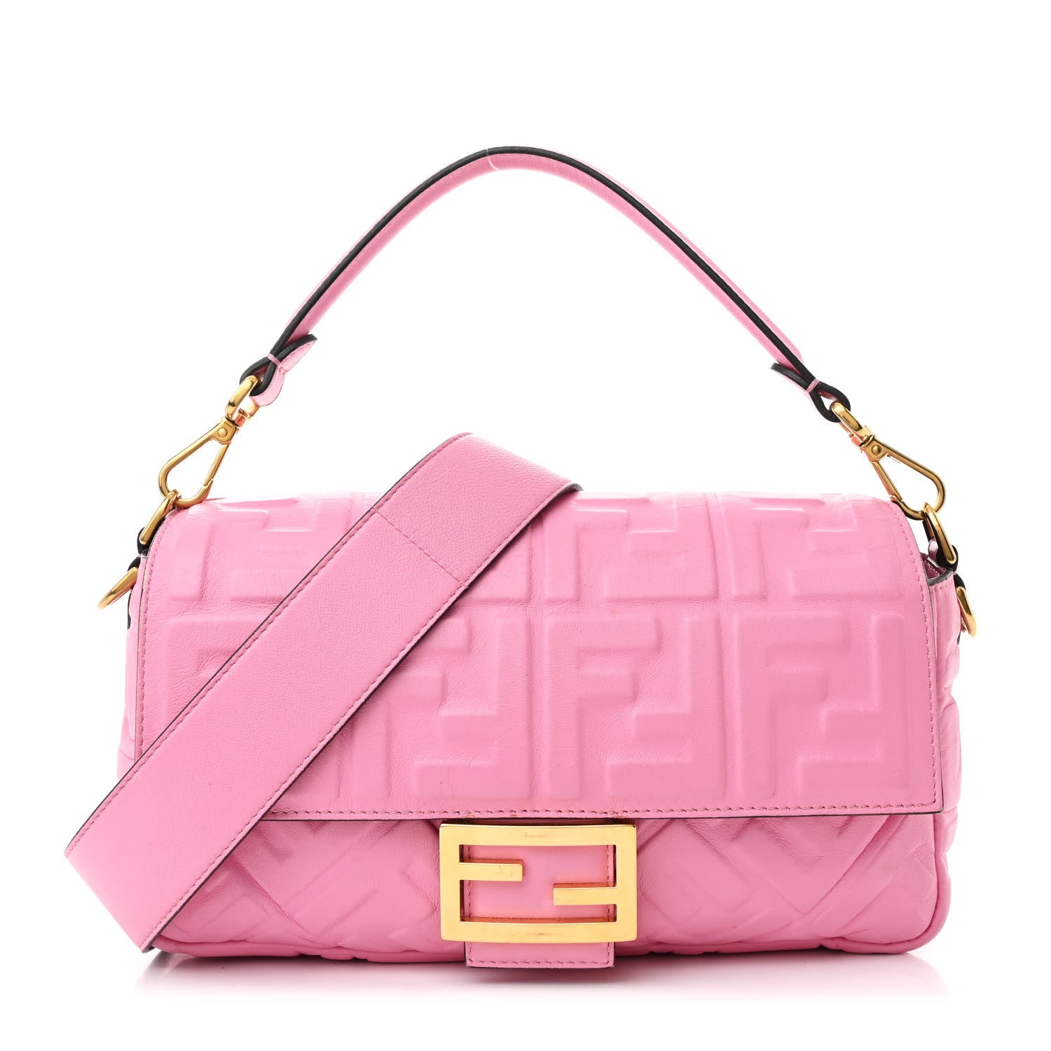 Nappa FF 1974 Embossed Baguette Lollypop