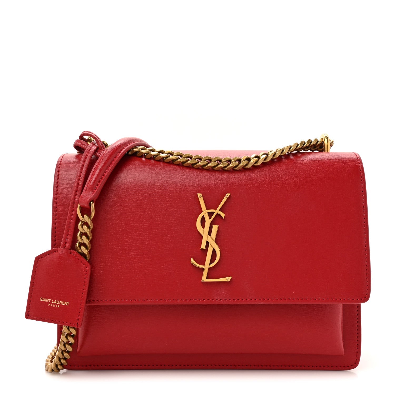 Calfskin Medium Monogram Sunset Rouge Eros