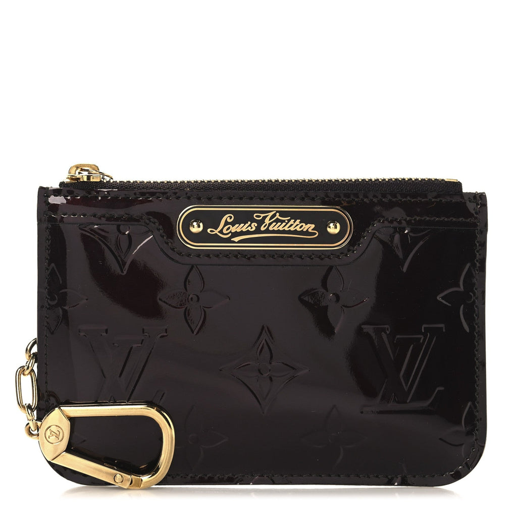 Vernis Key Pouch Amarante