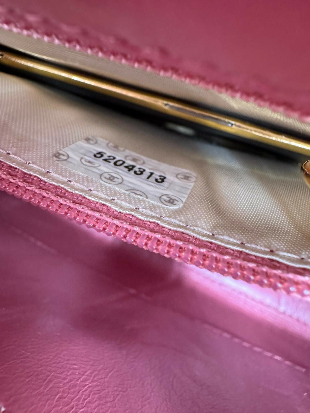 Chanel Vintage Dusty Pink Mini Kelly