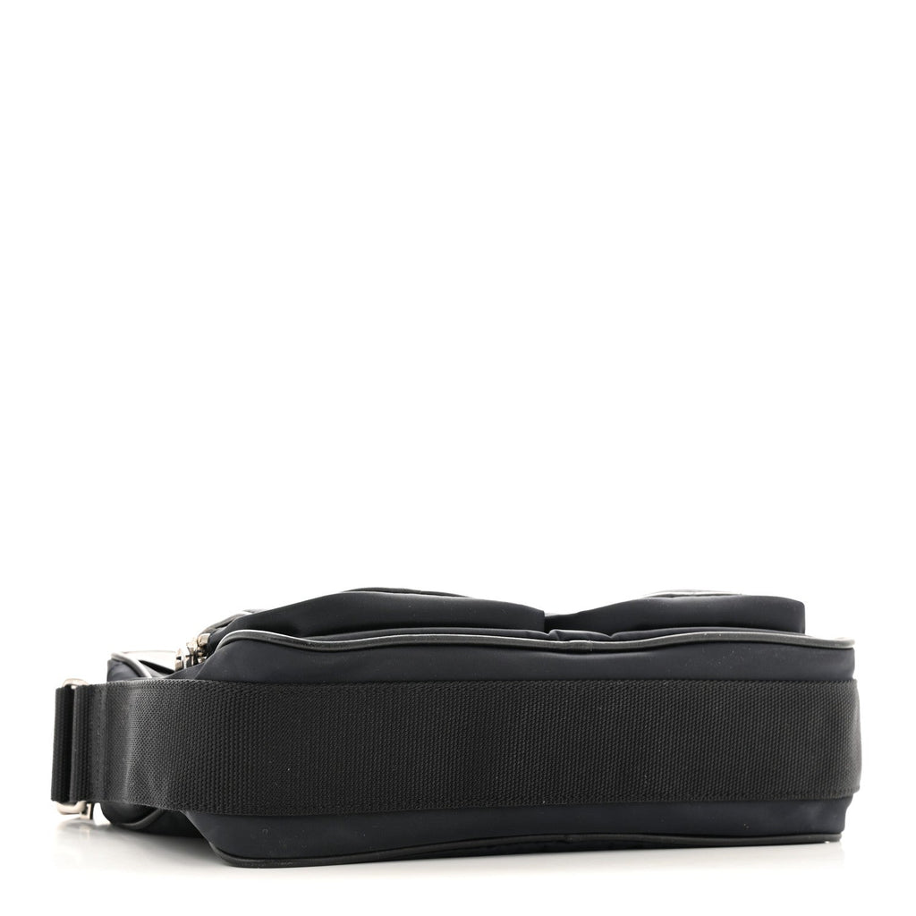 Econyl Nylon City Camera Bag Navy Black