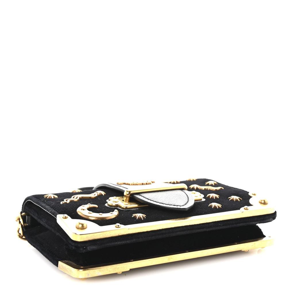 Velvet Cahier Astrology Bag Black