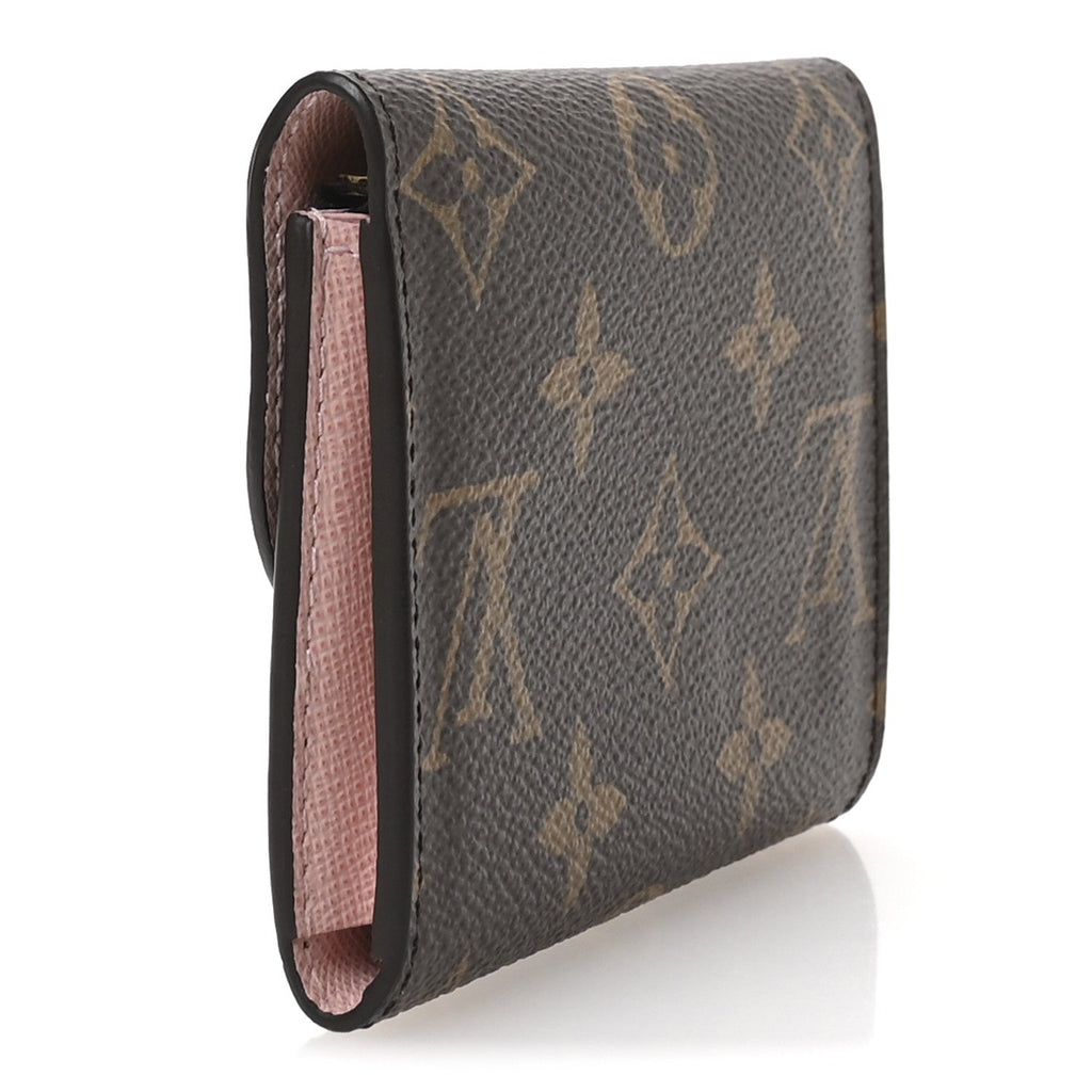 Monogram Rosalie Coin Purse Rose Ballerine