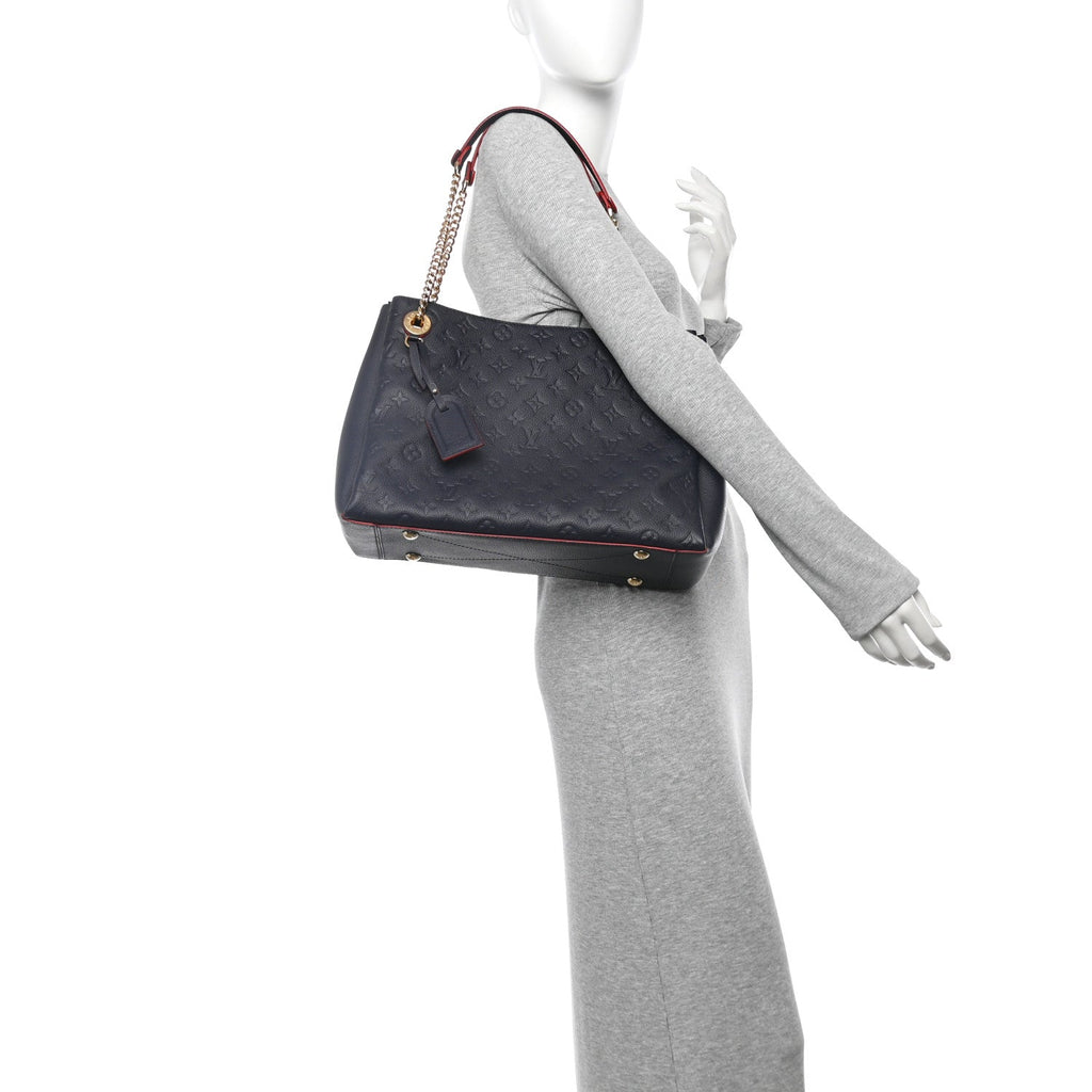 Empreinte Surene MM Marine Rouge