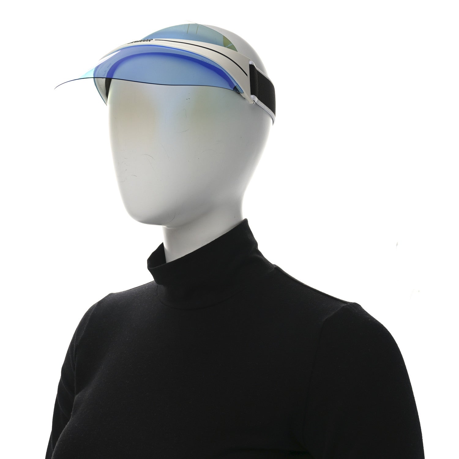 Mirrored DiorClub1 Sun Visor Blue