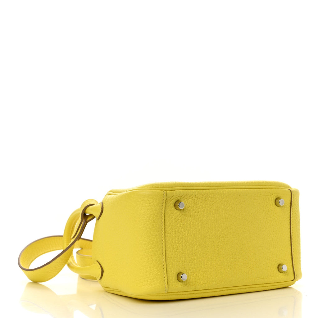 Taurillon Clemence Mini Lindy 20 Lime
