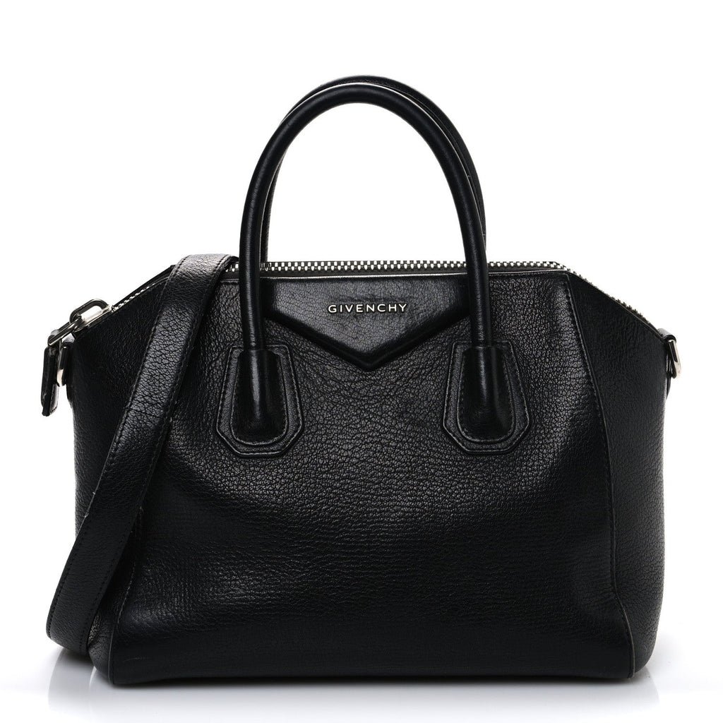 Sugar Goatskin Small Antigona Black