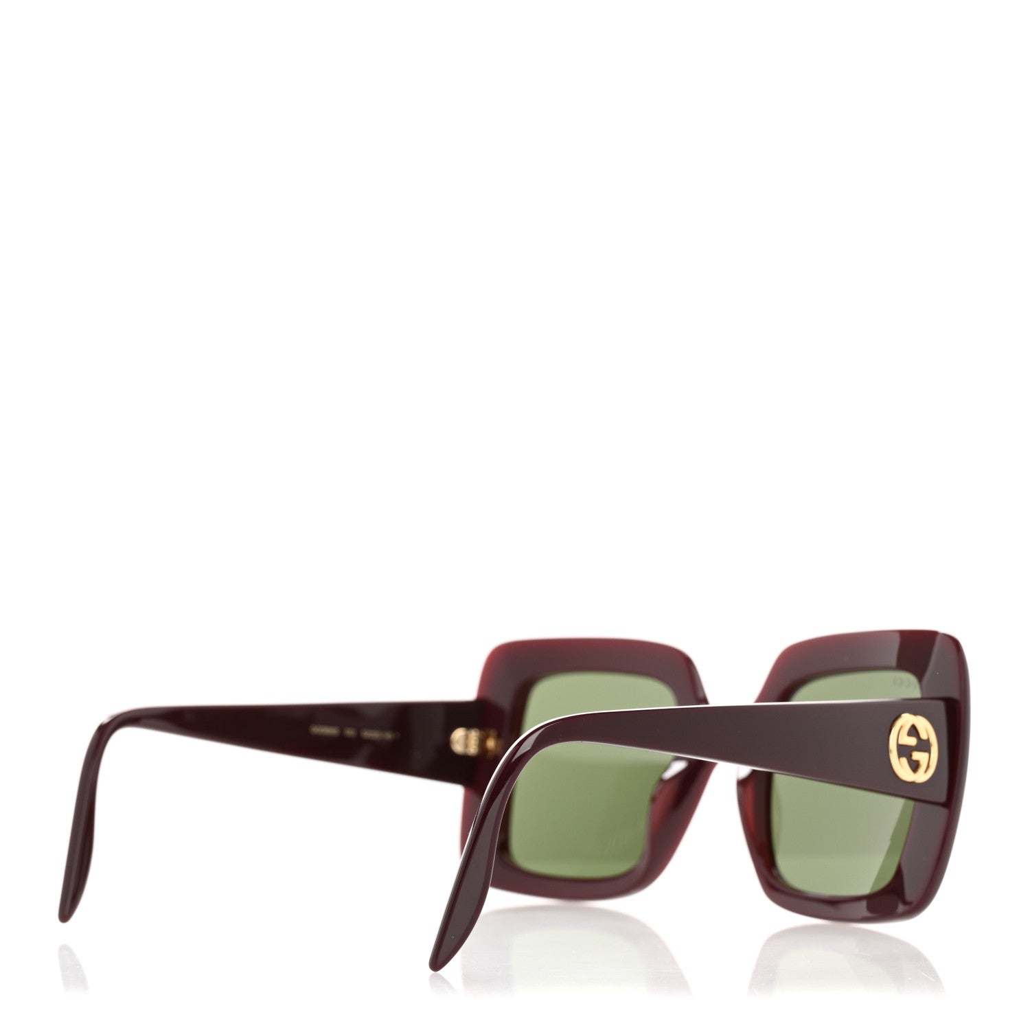Acetate Square Frame Sunglasses GG0896S Purple