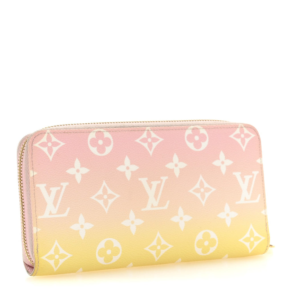Monogram Giant By The Pool Zippy Wallet Light Pink