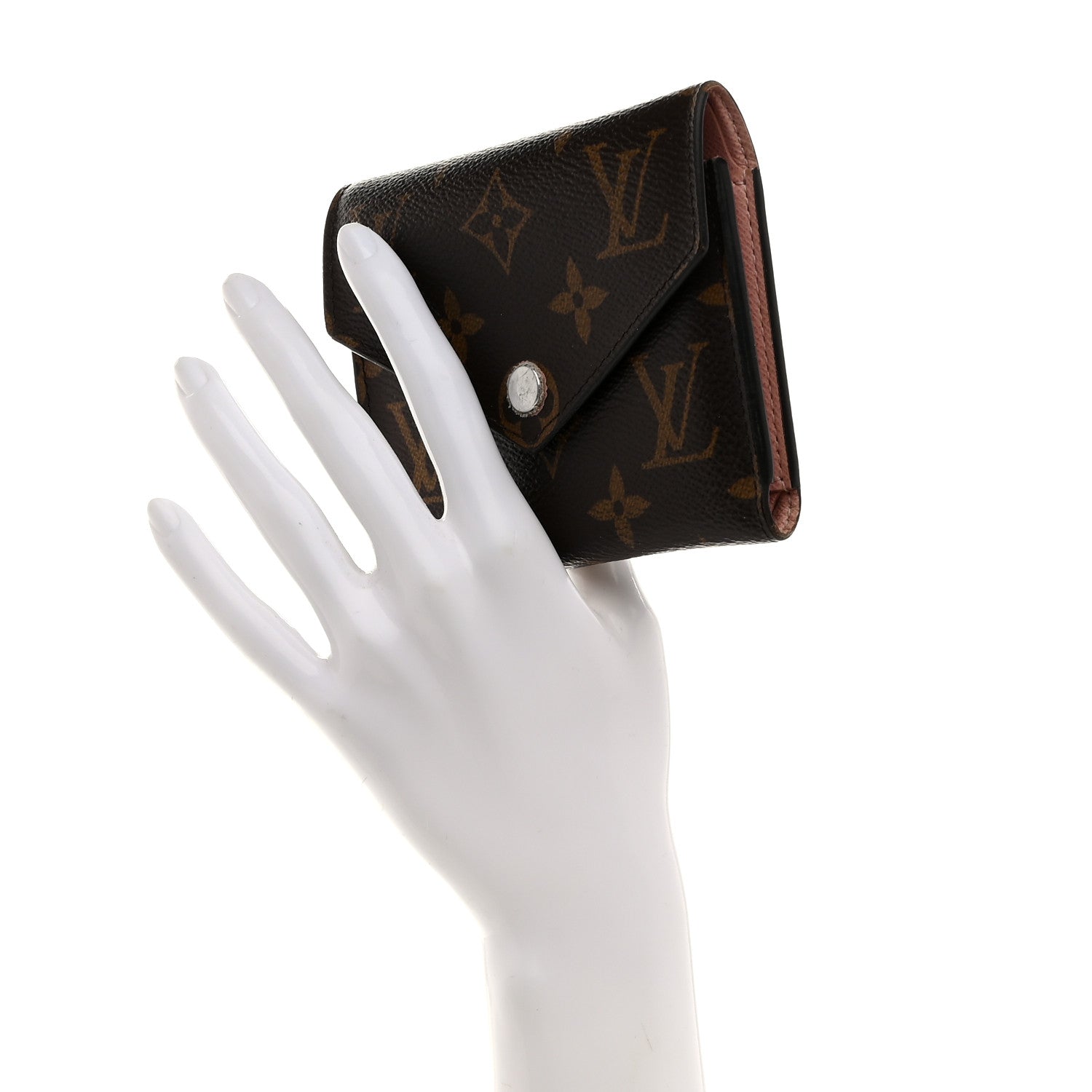 Monogram Victorine Wallet Rose Ballerine
