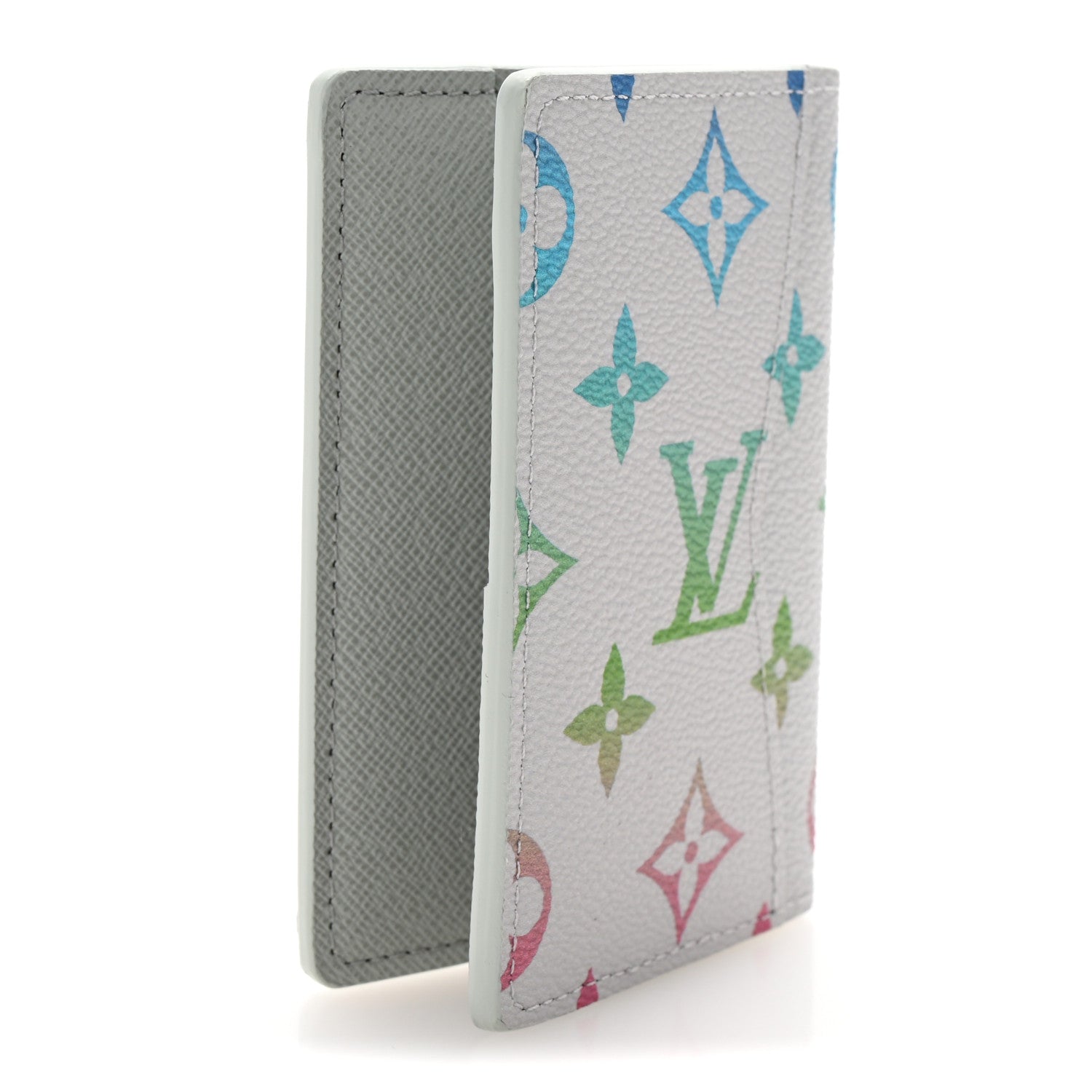 Monogram Pocket Organizer Gradient Grey