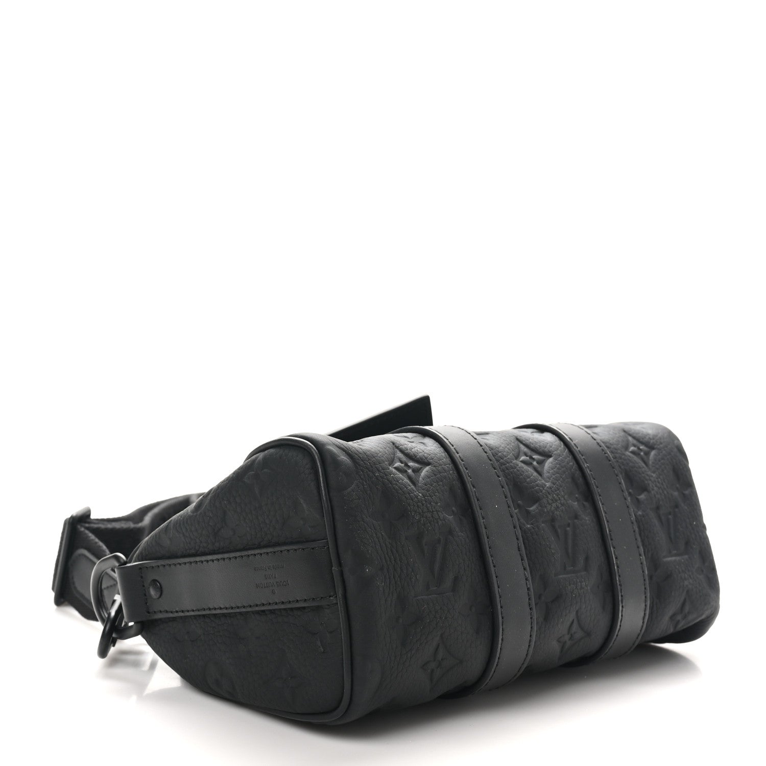 Monogram Taurillon Keepall Bandouliere 25 Black