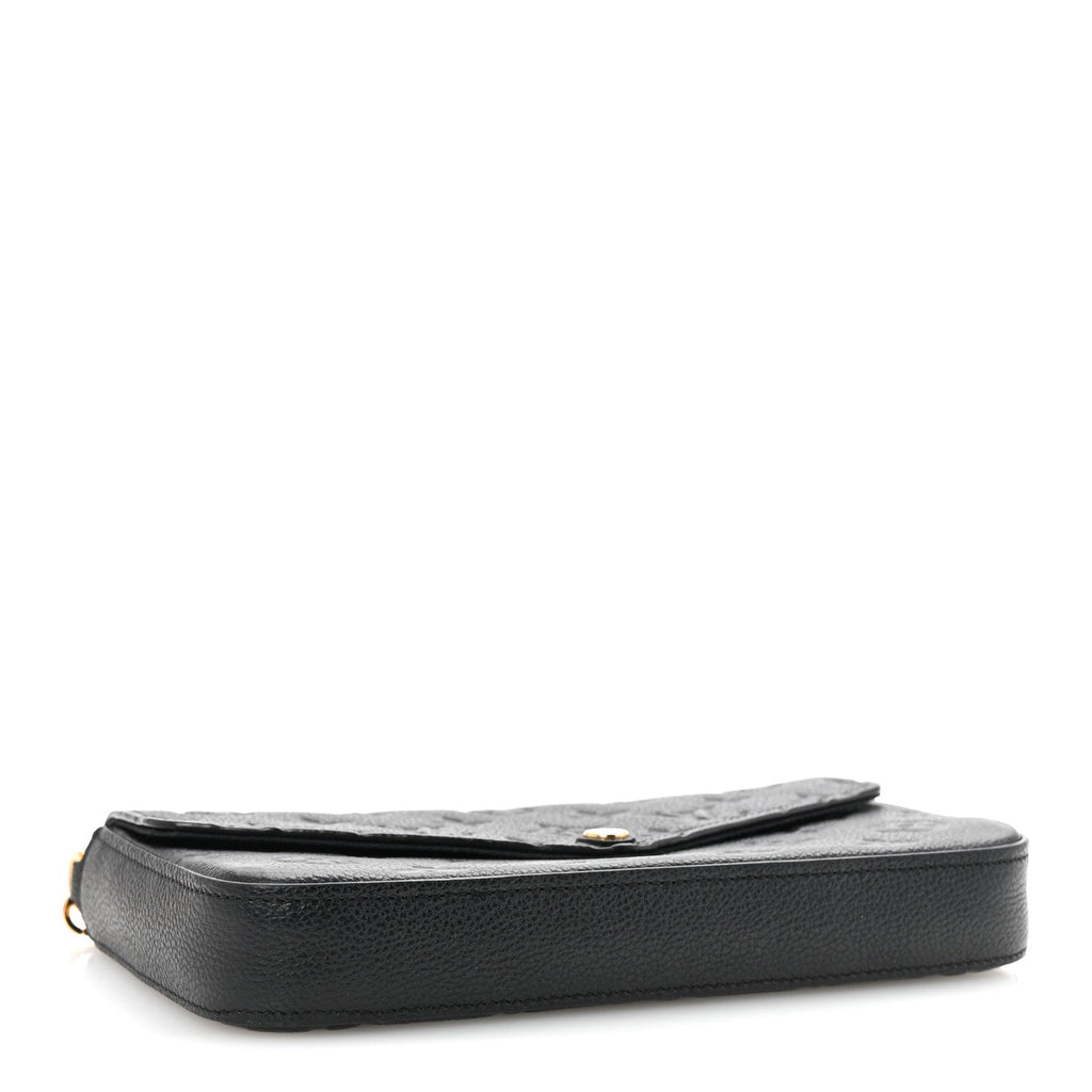 Empreinte Pochette Felicie Chain Wallet Black