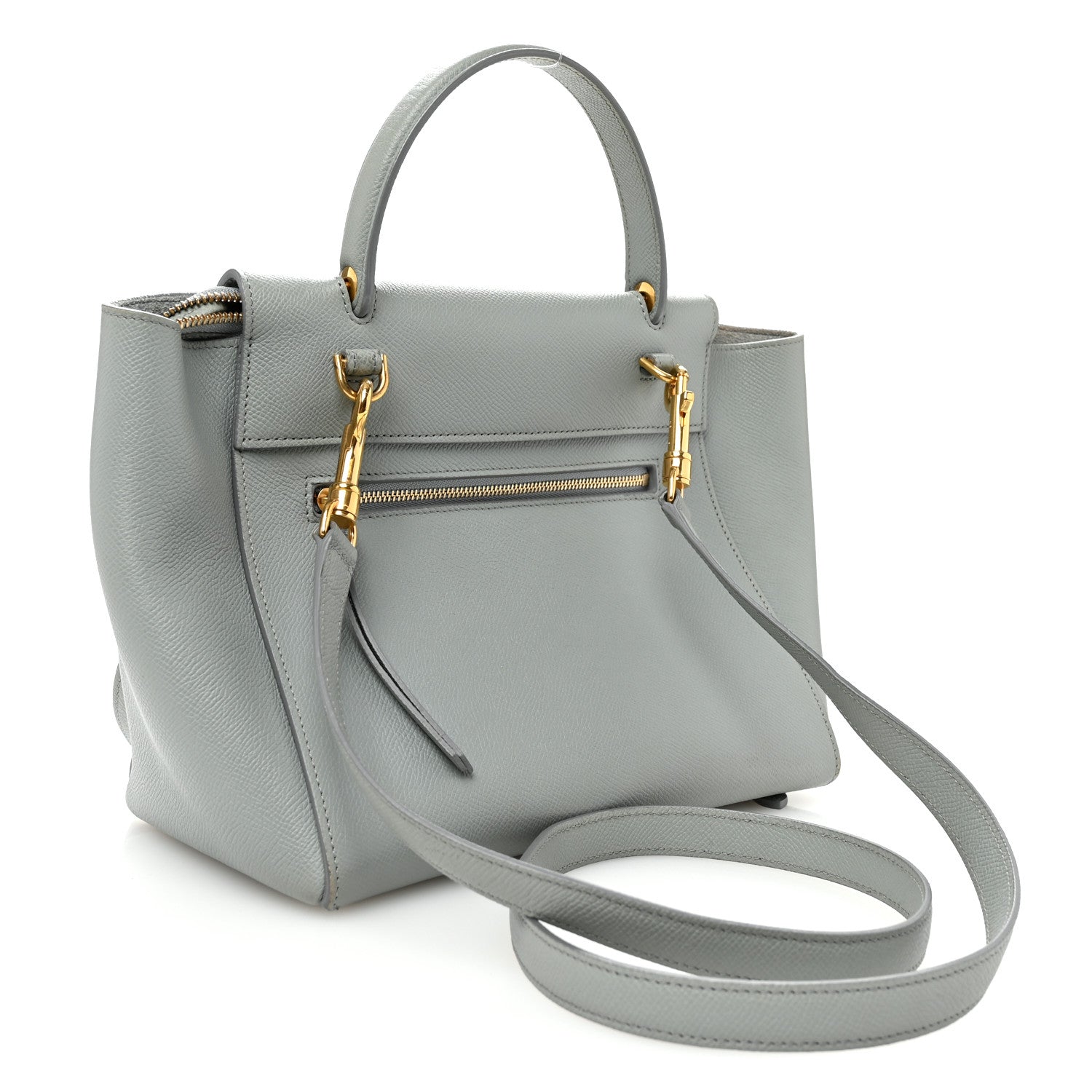 Grained Calfskin Mini Belt Bag Cloud