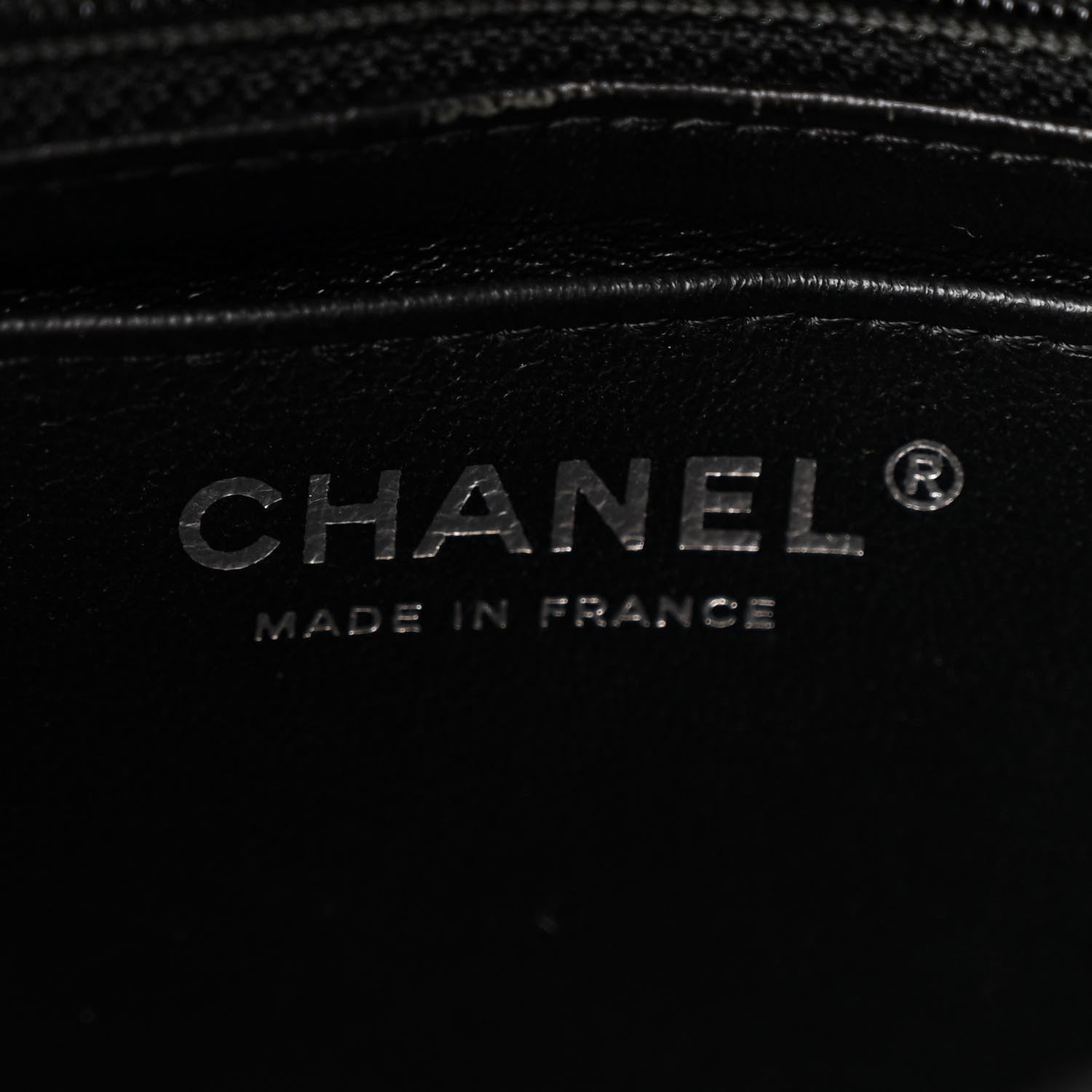 Caviar Quilted Mini Square Flap Black