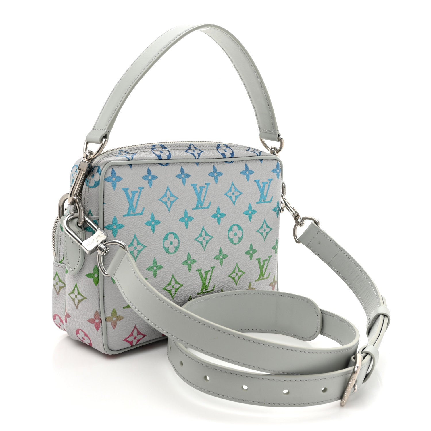Monogram Iridescent Nil Gradient Grey