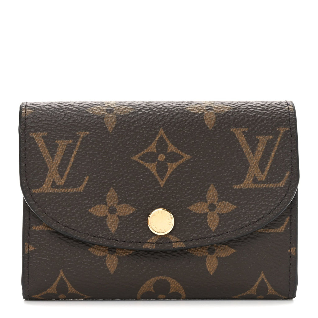 Monogram Rosalie Coin Purse Rose Ballerine