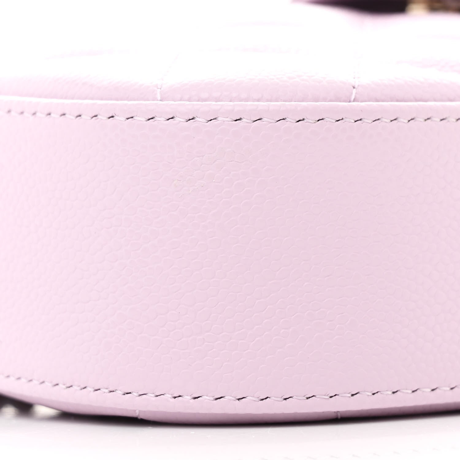 Caviar Quilted Chain Camera Bag Light Purple