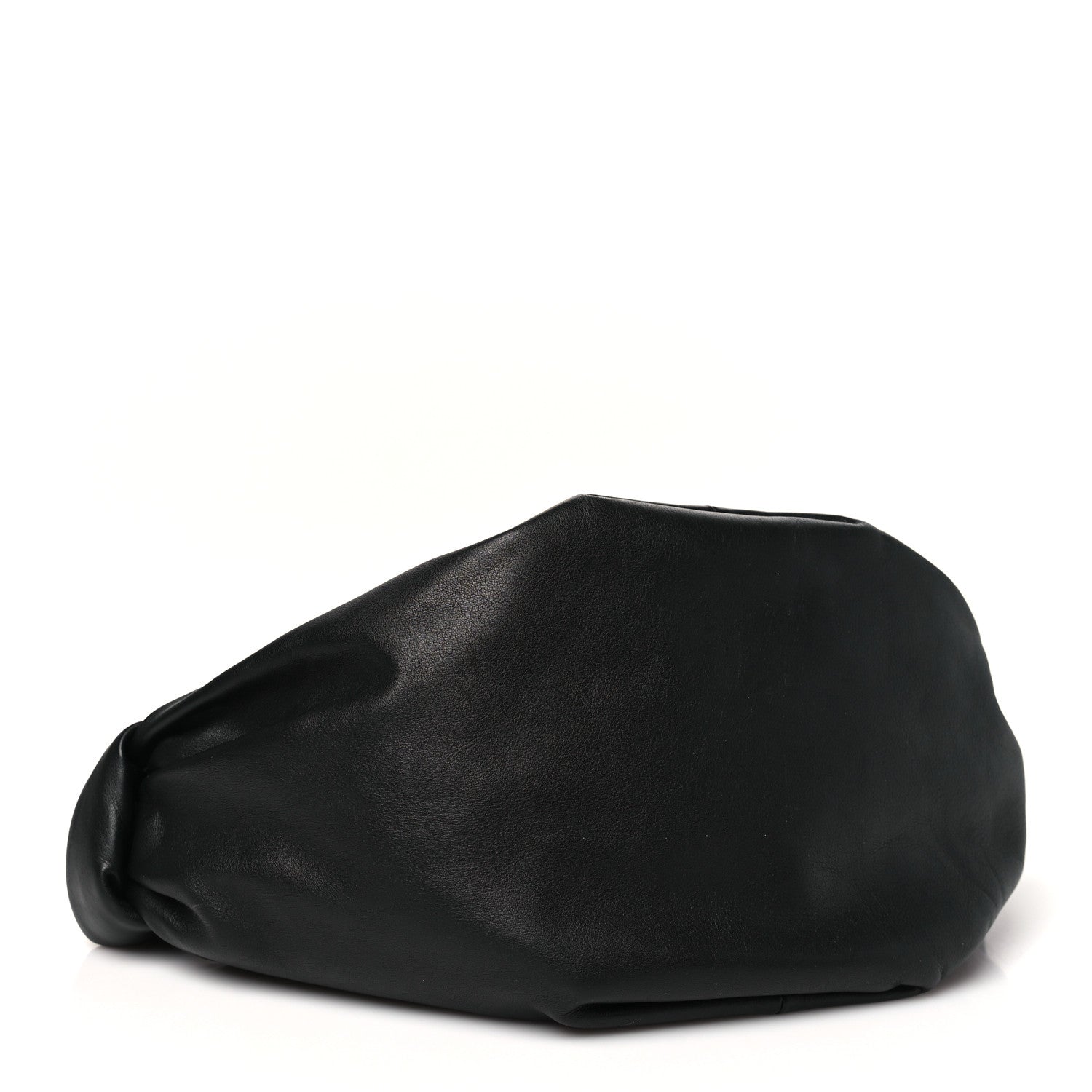 Calfskin Mini Double Knot Bag Black