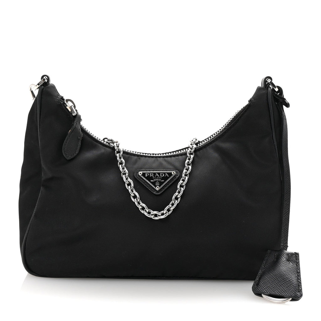 Nylon Re-Edition 2005 Shoulder Bag Black