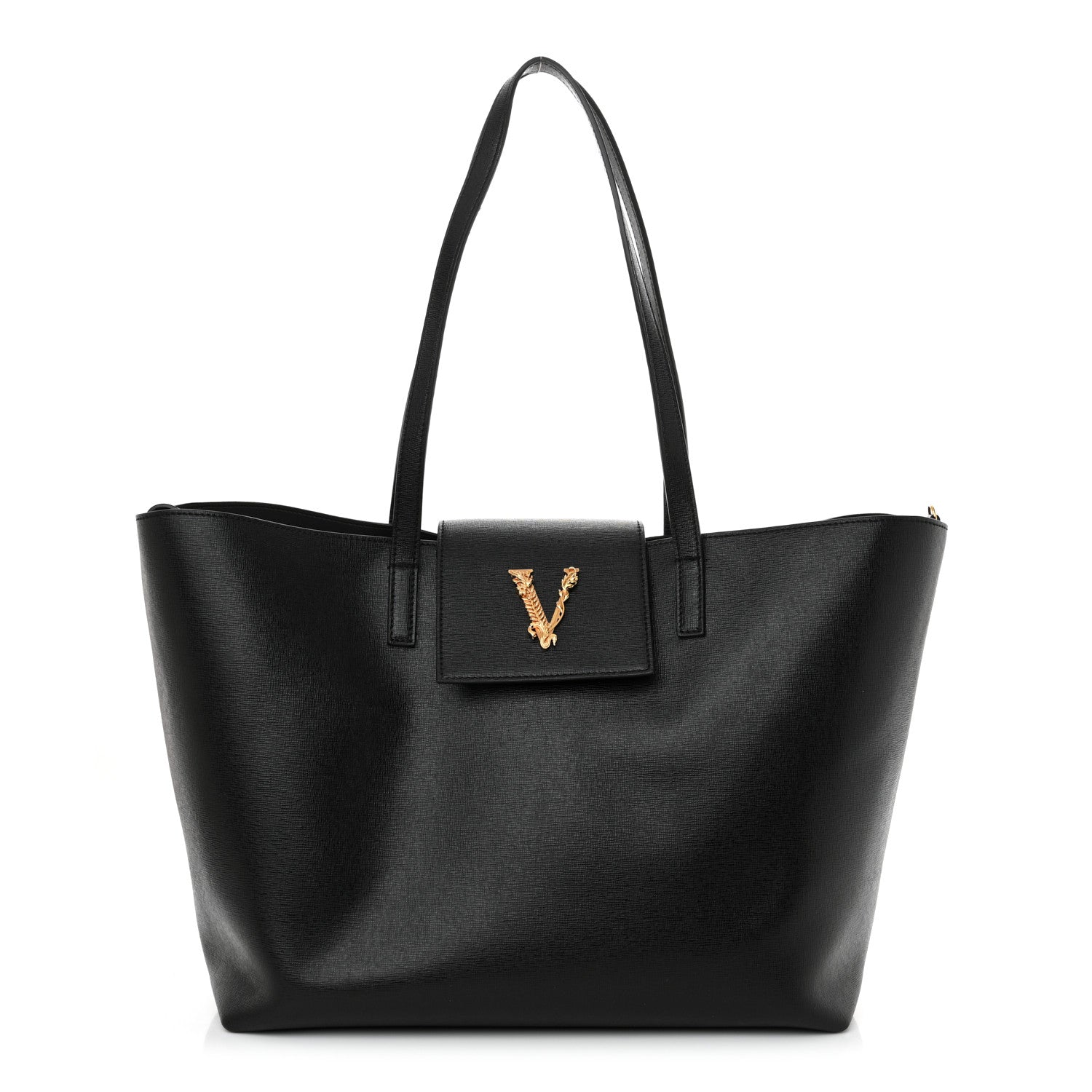Saffiano Virtus Tote Black