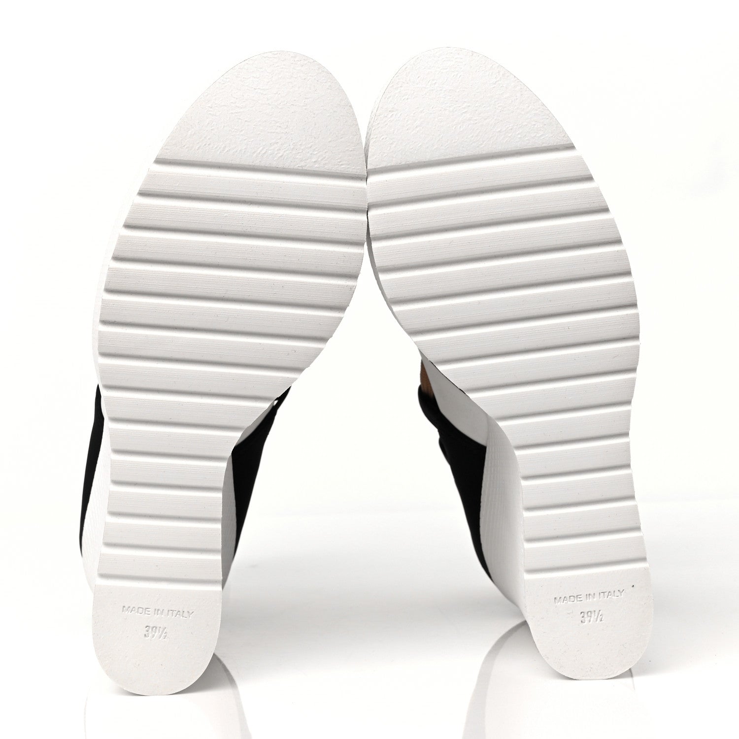 CHANEL RUNWAY WEDGE PLATFORM BOOTS