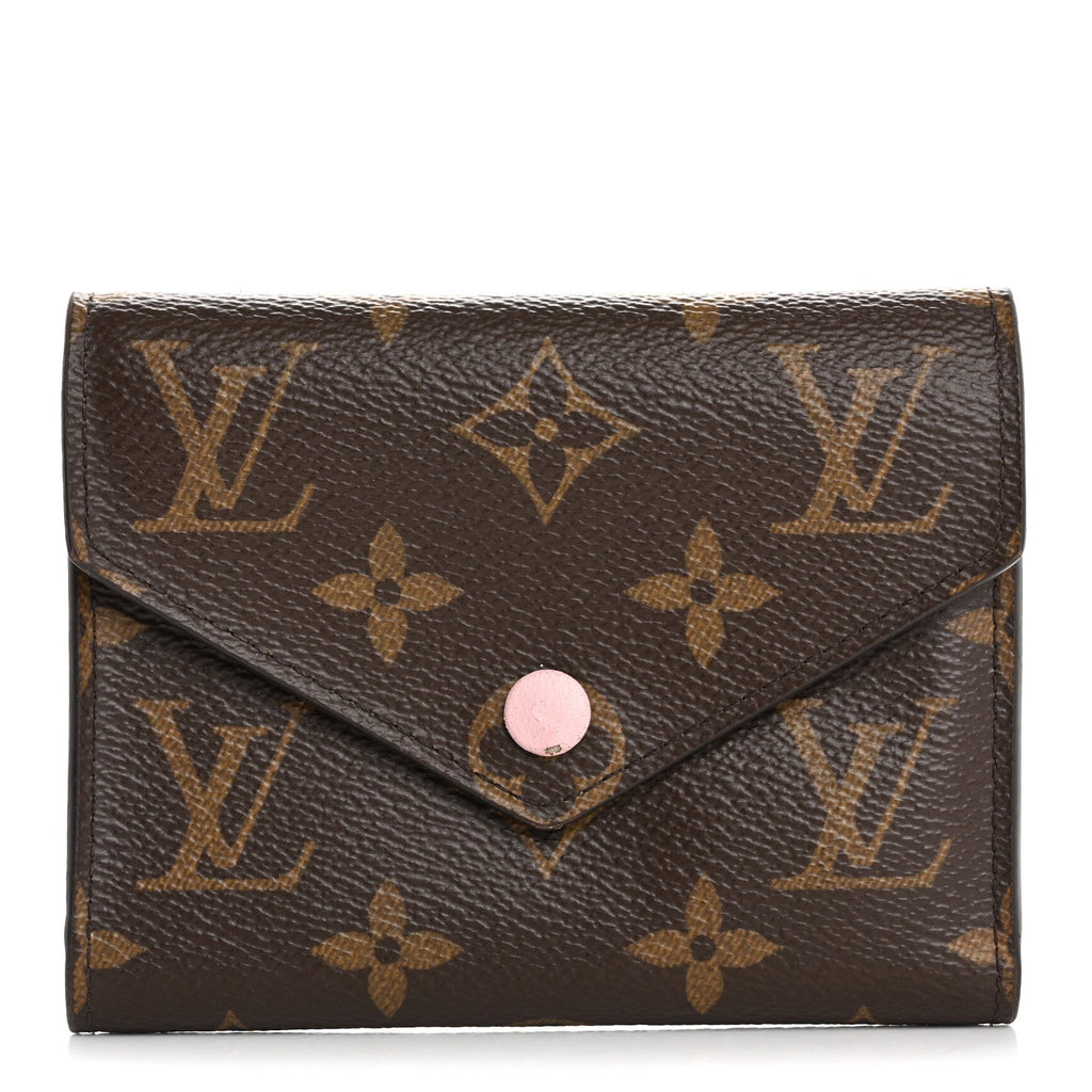 Monogram Victorine Wallet Rose Ballerine
