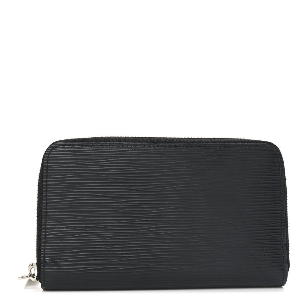 Epi Zippy Compact Wallet Black