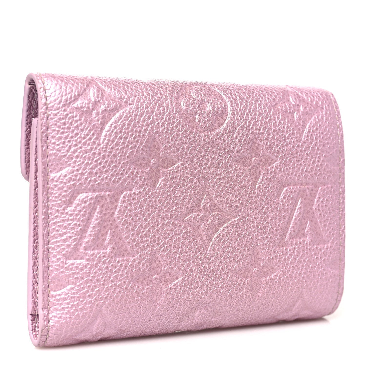 Empreinte Monogram Flower Victorine Wallet Pearly Lilac
