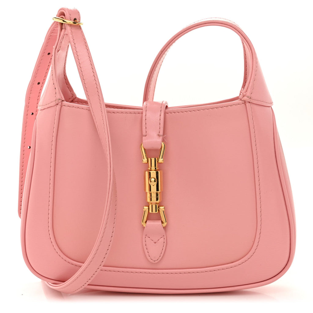Boarded Dyana Lux Calfskin Mini Jackie 1961 Hobo Wild Rose