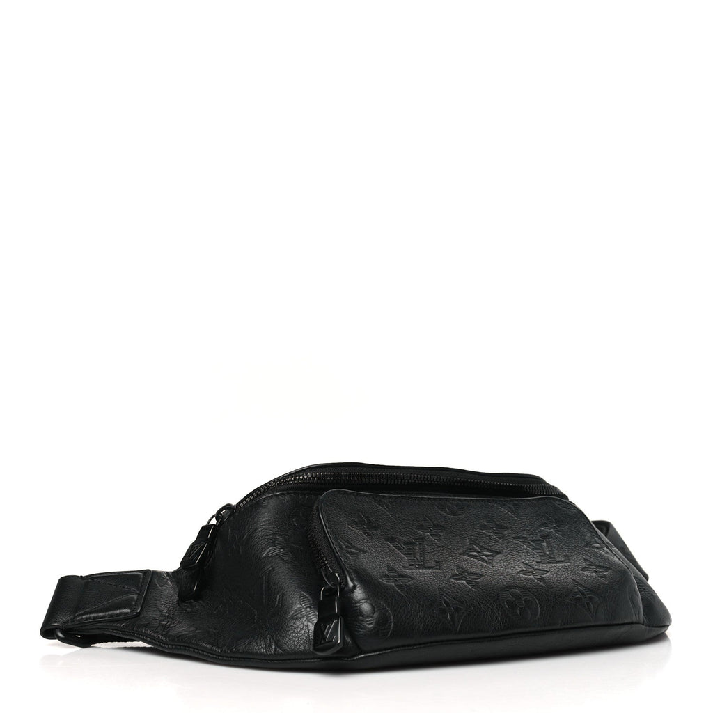 Monogram Shadow Rush Bumbag Black