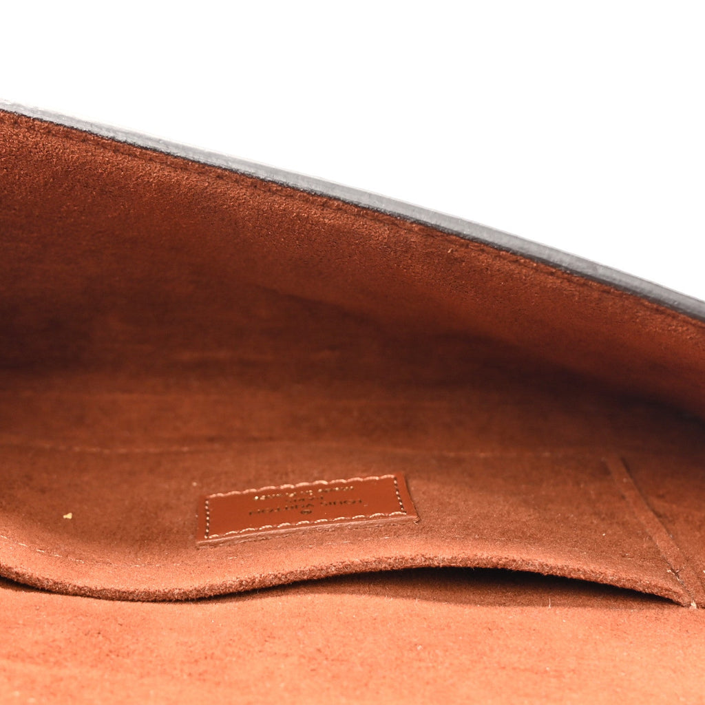 Monogram Padlock On Strap Caramel