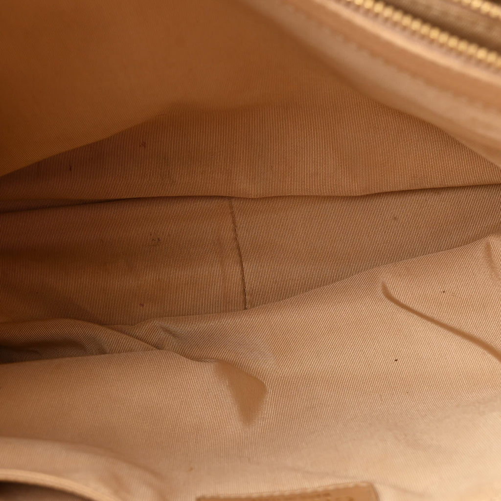 Caviar Quilted Grand Shopping Tote GST Beige Clair