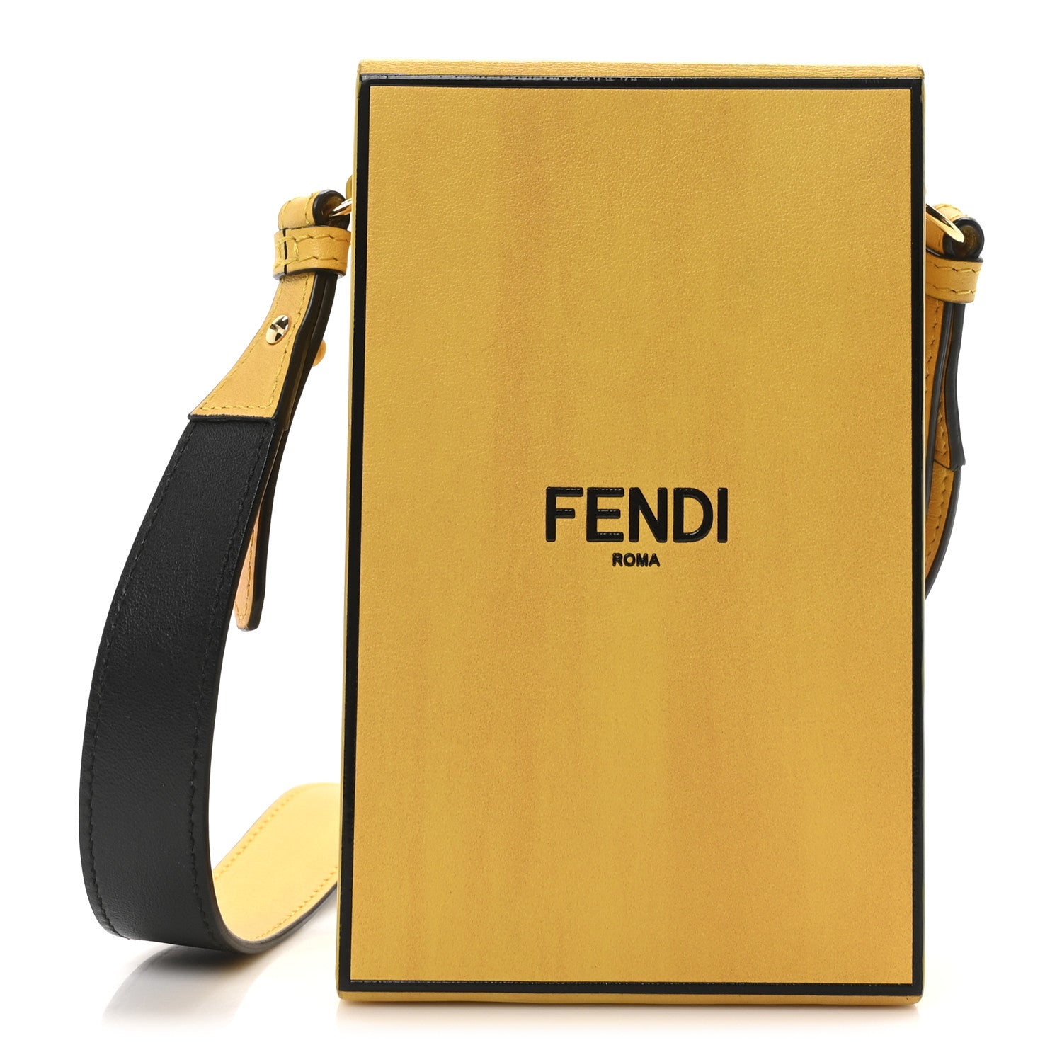 Vitello Fluffy Logo Vertical Box Yellow Black