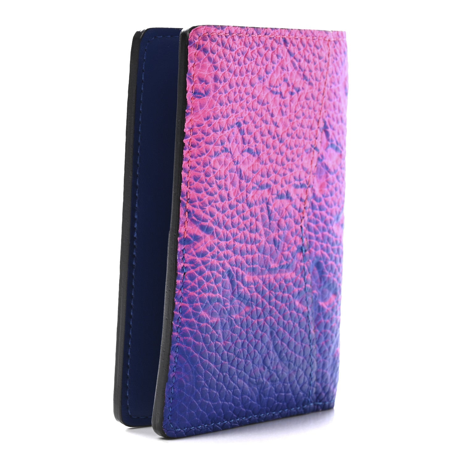Taurillon Illusion Pocket Organizer Bleu Rose