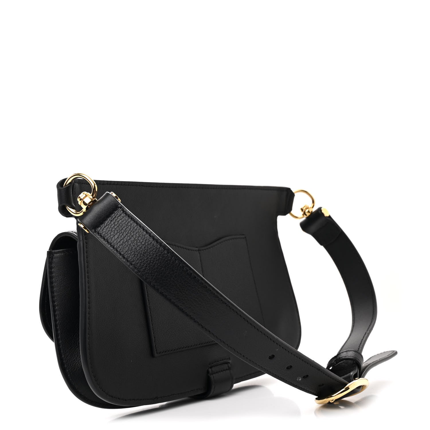 Calfskin GG Roxy Blondie Belt Bag Black