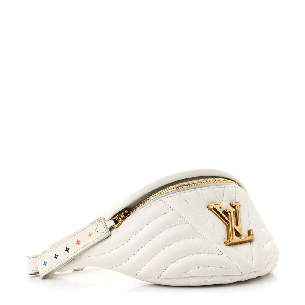 Calfskin New Wave Bumbag Snow
