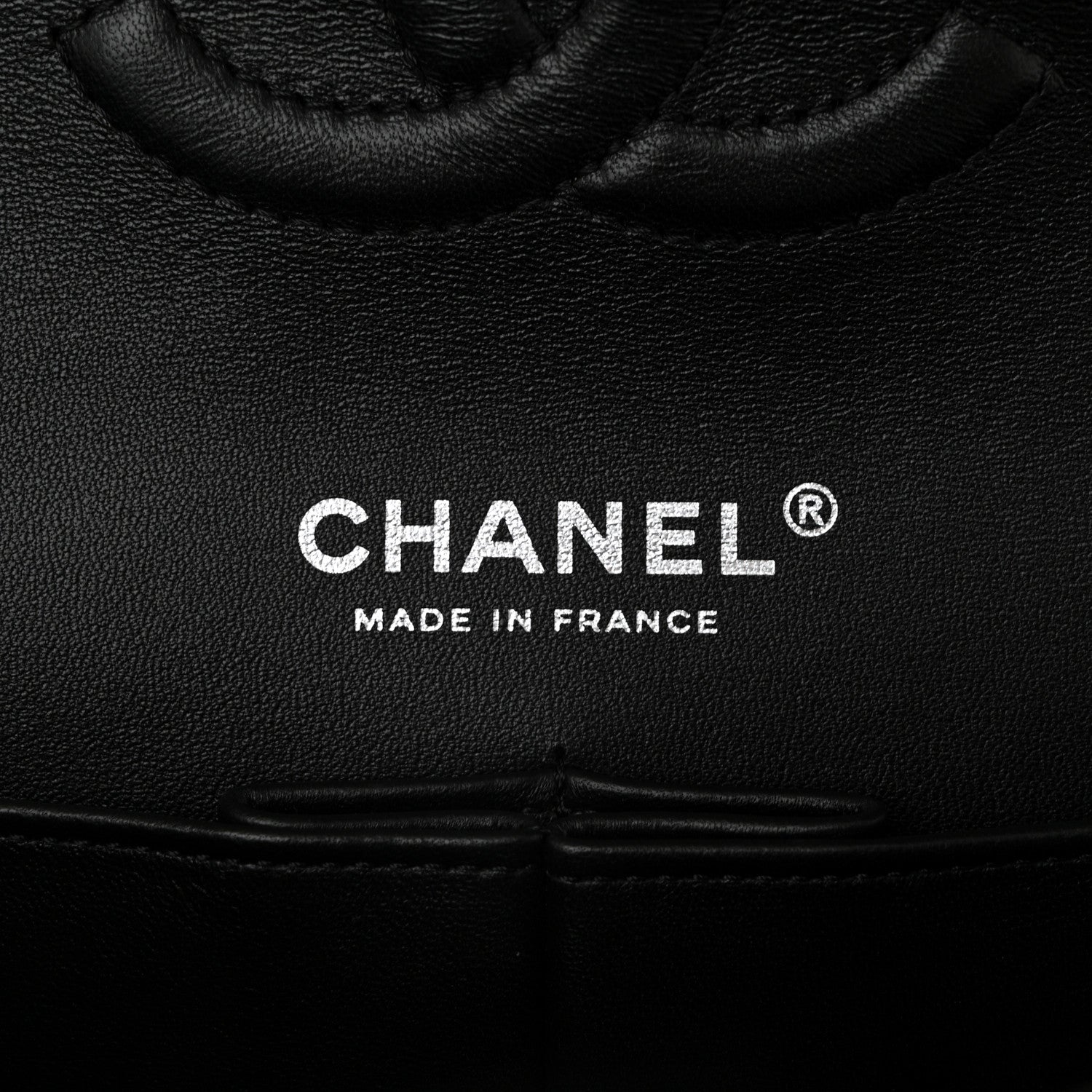 Lambskin Quilted Medium Double Flap So Black