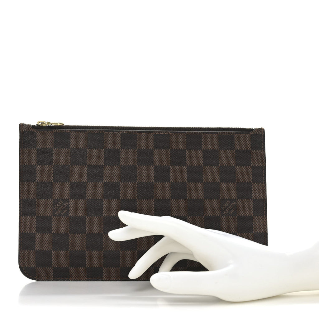 Damier Ebene Neverfull MM GM Pochette