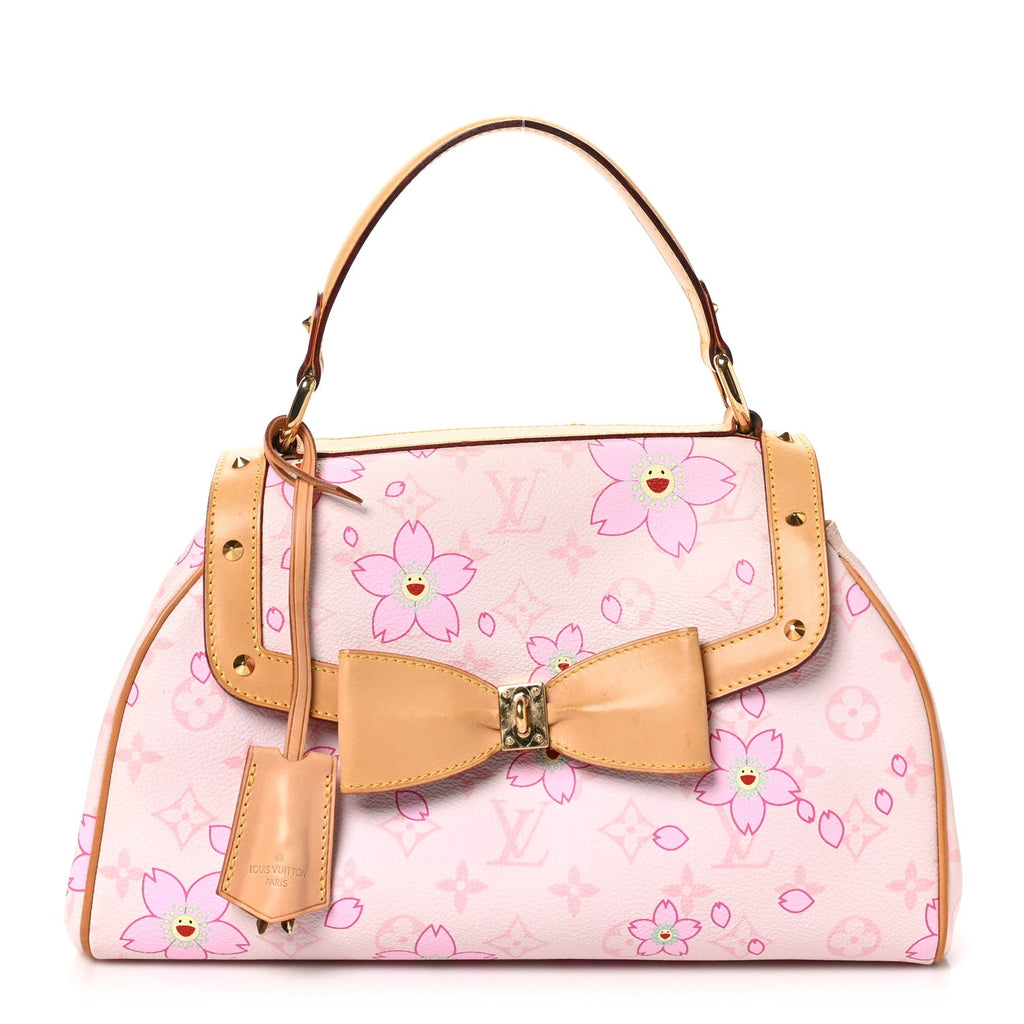Monogram Cherry Blossom Sac Retro Pink