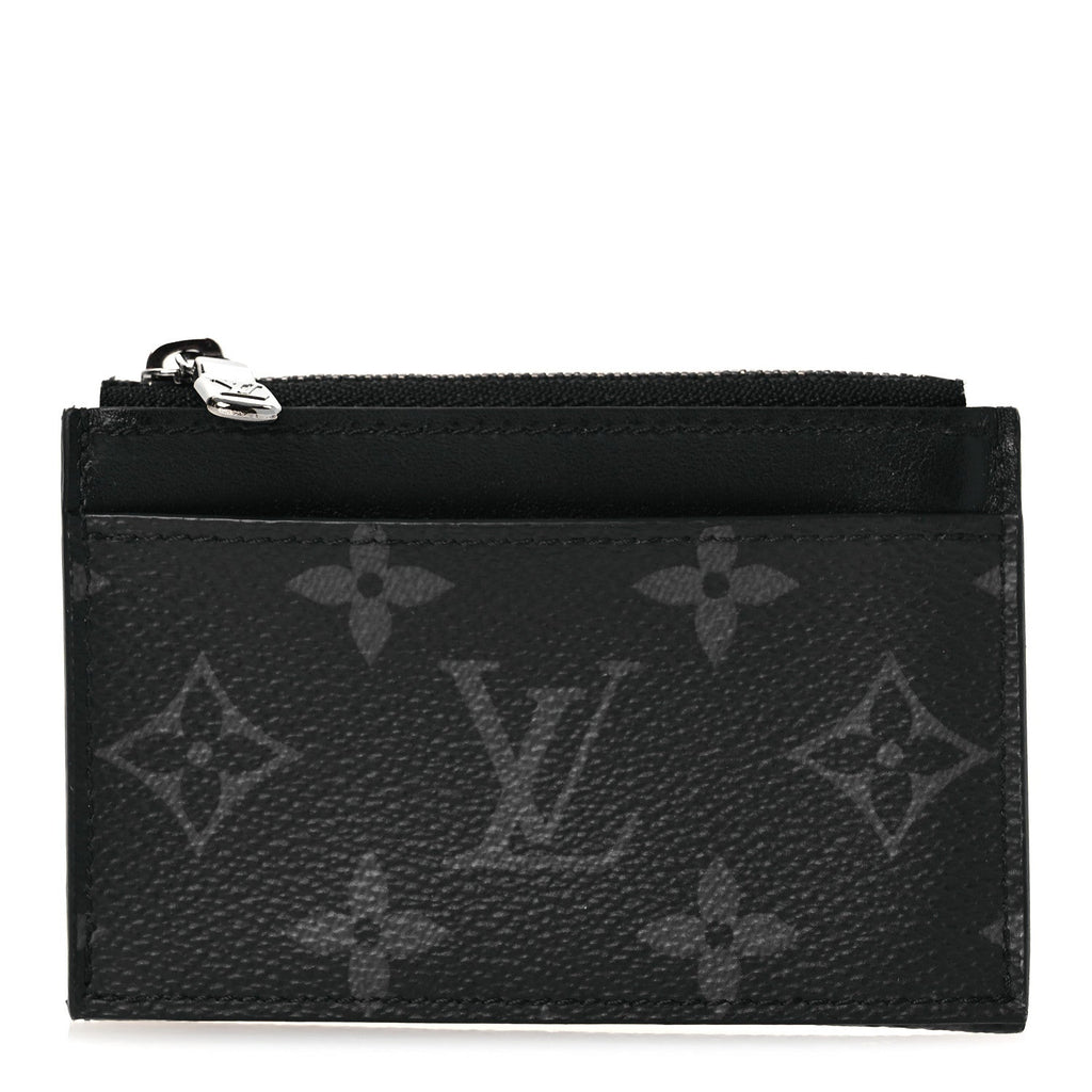 Monogram Eclipse Zipped  Holder Black