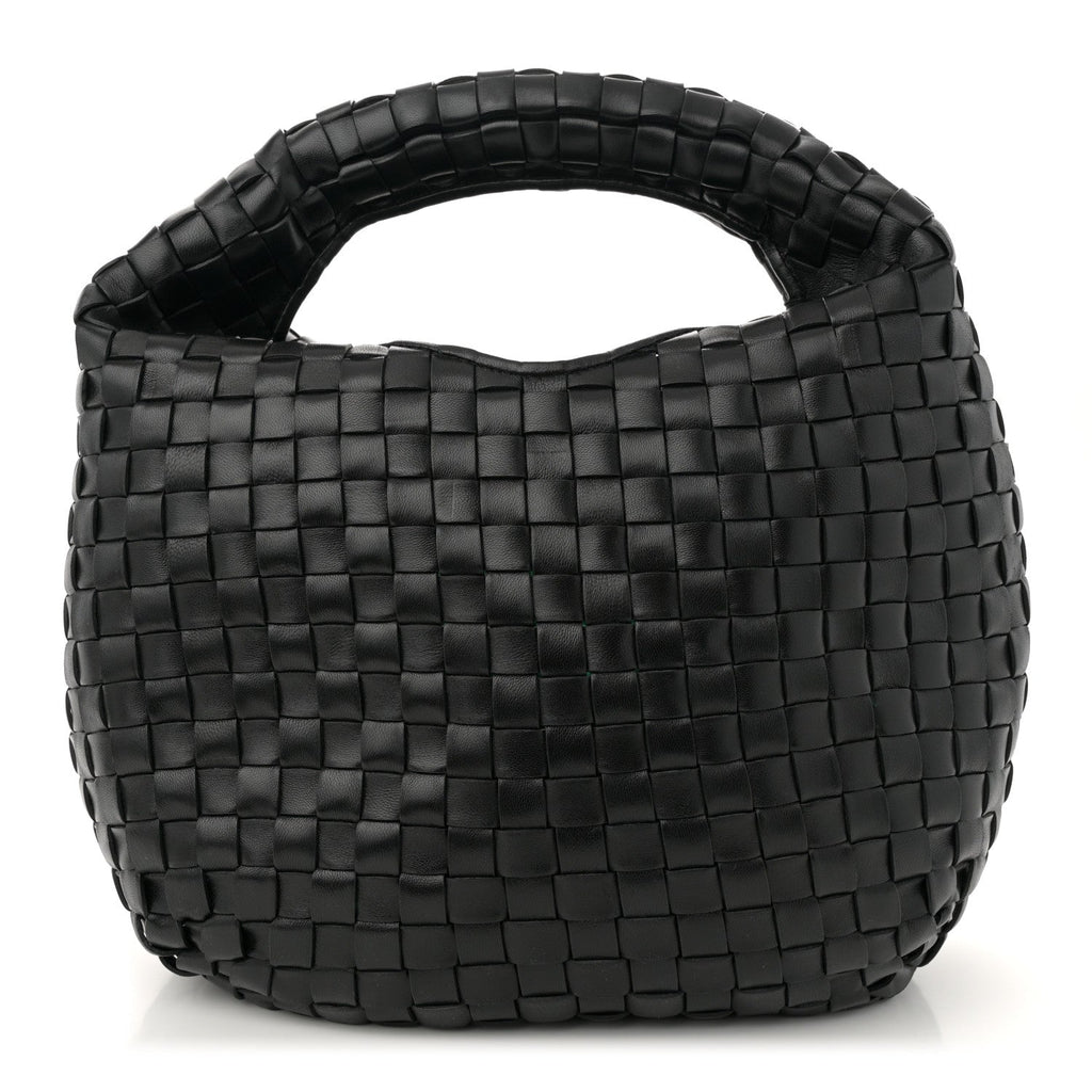 Nappa Intrecciato Hobo Black