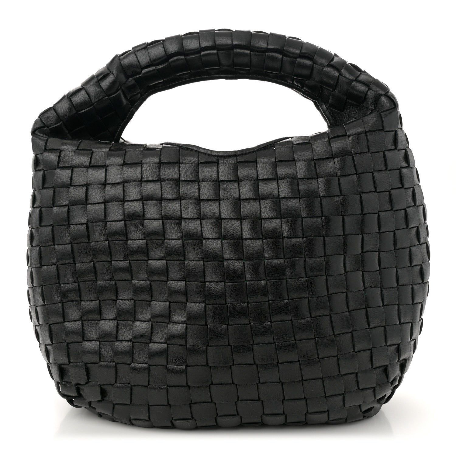 Nappa Intrecciato Hobo Black