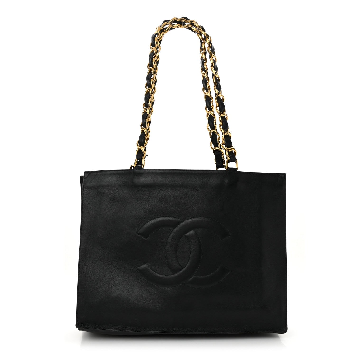 Lambskin CC Tote Navy