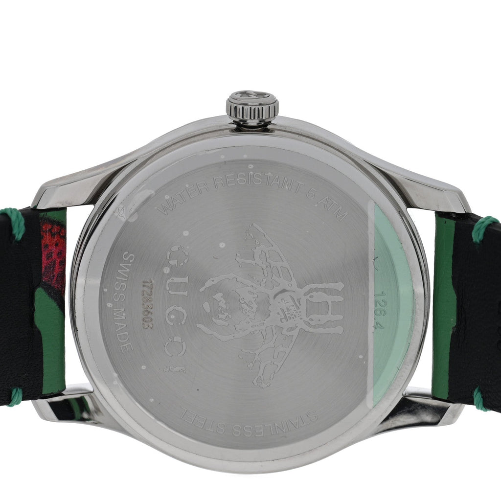 Stainless Steel Calfskin 38mm Le Marche Des Merveilles Snake Quartz Watch Green