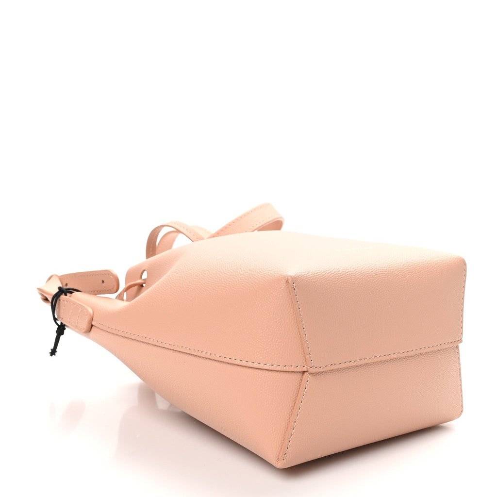 Caviar Mini Mini Bucket Bag Cipria