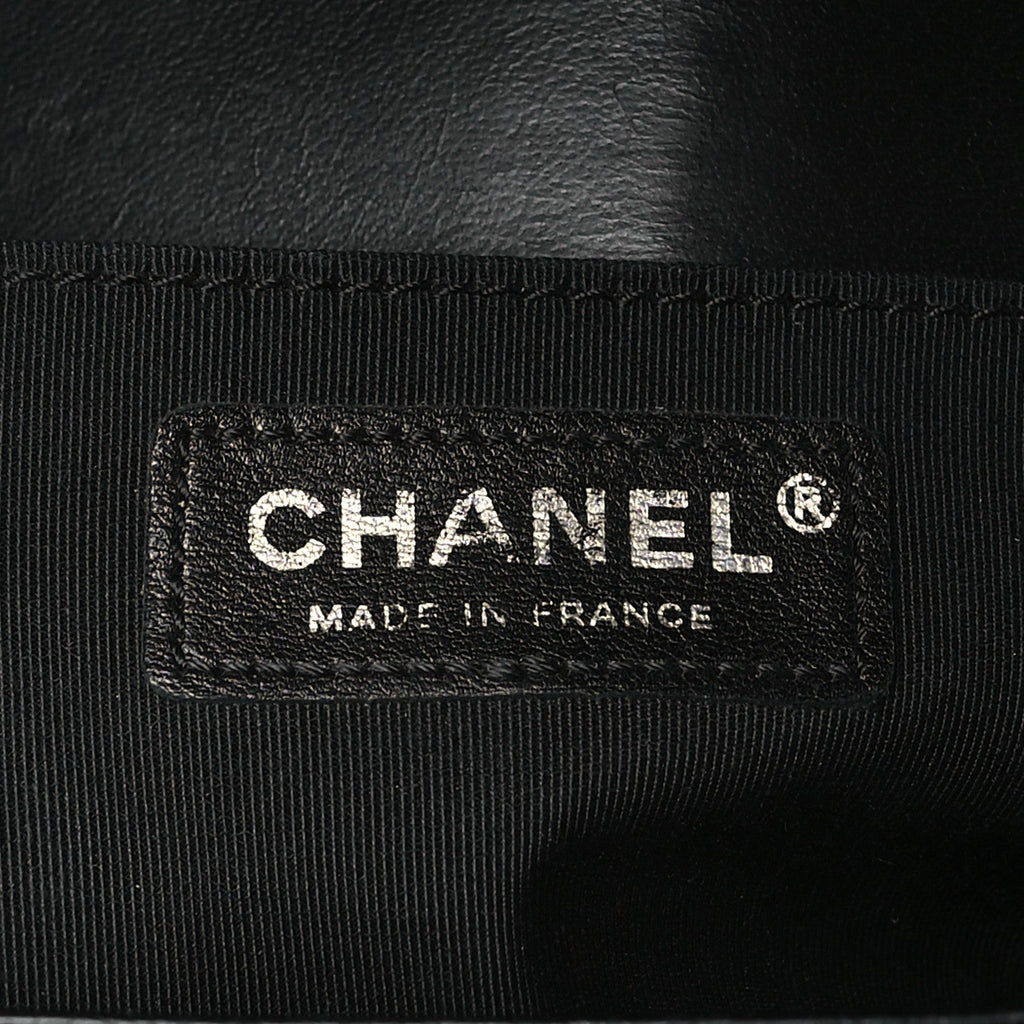 Lambskin Medium Celtic Boy Flap Black