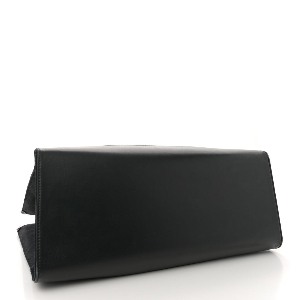 Canvas Never Still Large Tote Black