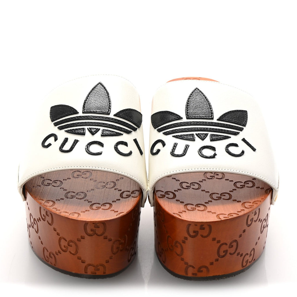 X ADIDAS Malaga Kid Womens Platform Sandals 37 White