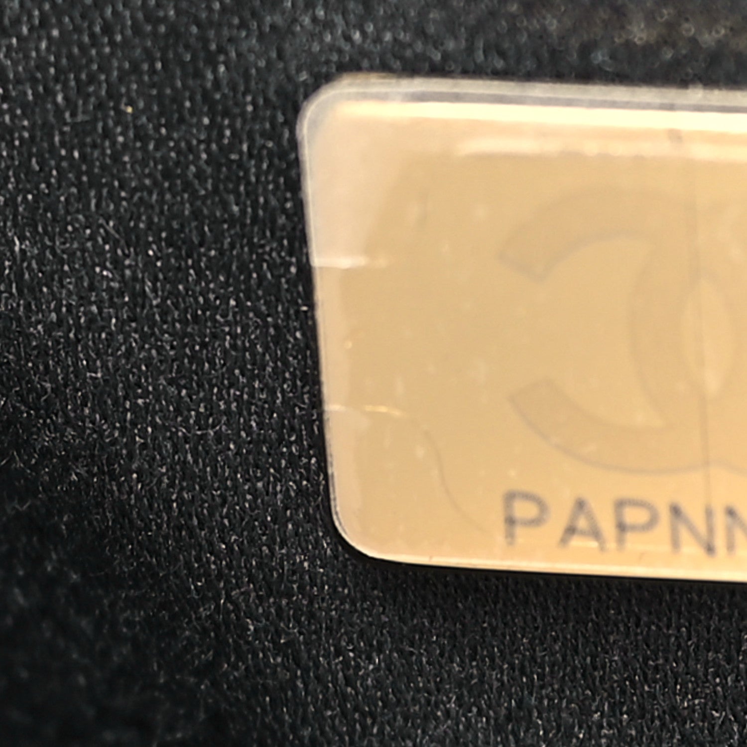 Washed Denim Quilted Small Chanel 25 Handbag Black